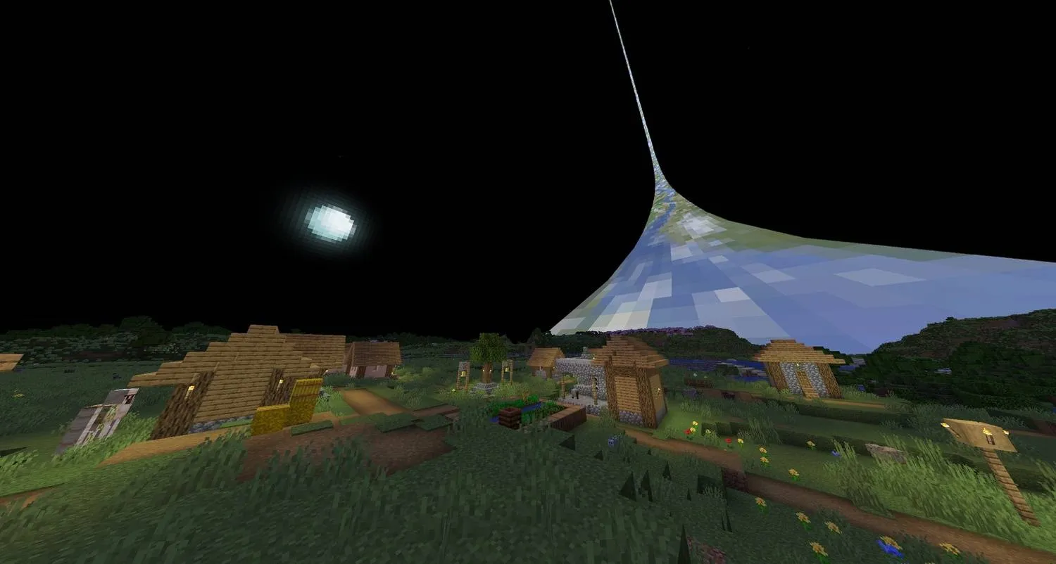 Halo Ring Skybox (Xbox 360 Mash-Up Pack) — скриншот 6 (Текстуры, Minecraft)