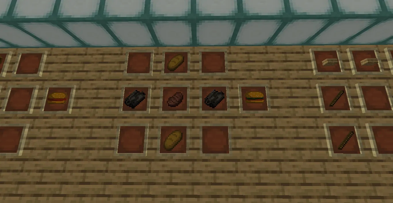 HamburgersLand, Моды, Minecraft