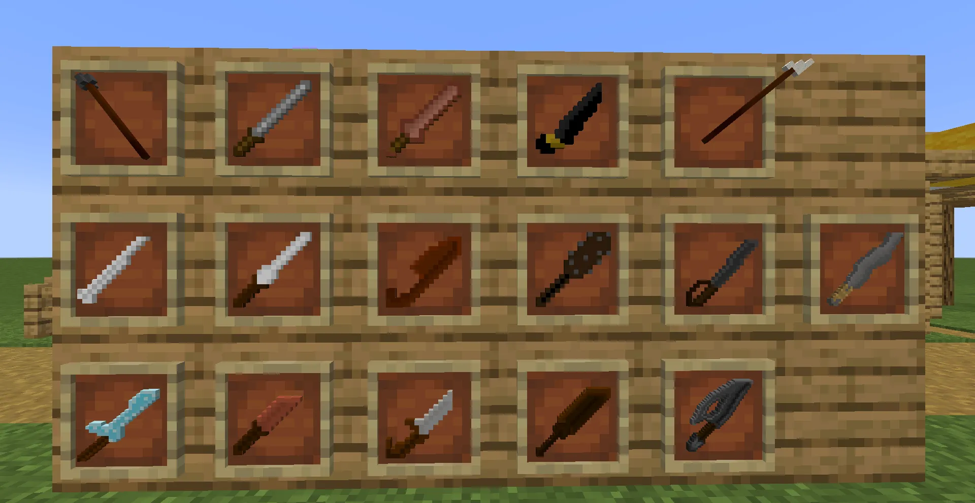 Blacksmith's attic, Моды, Minecraft