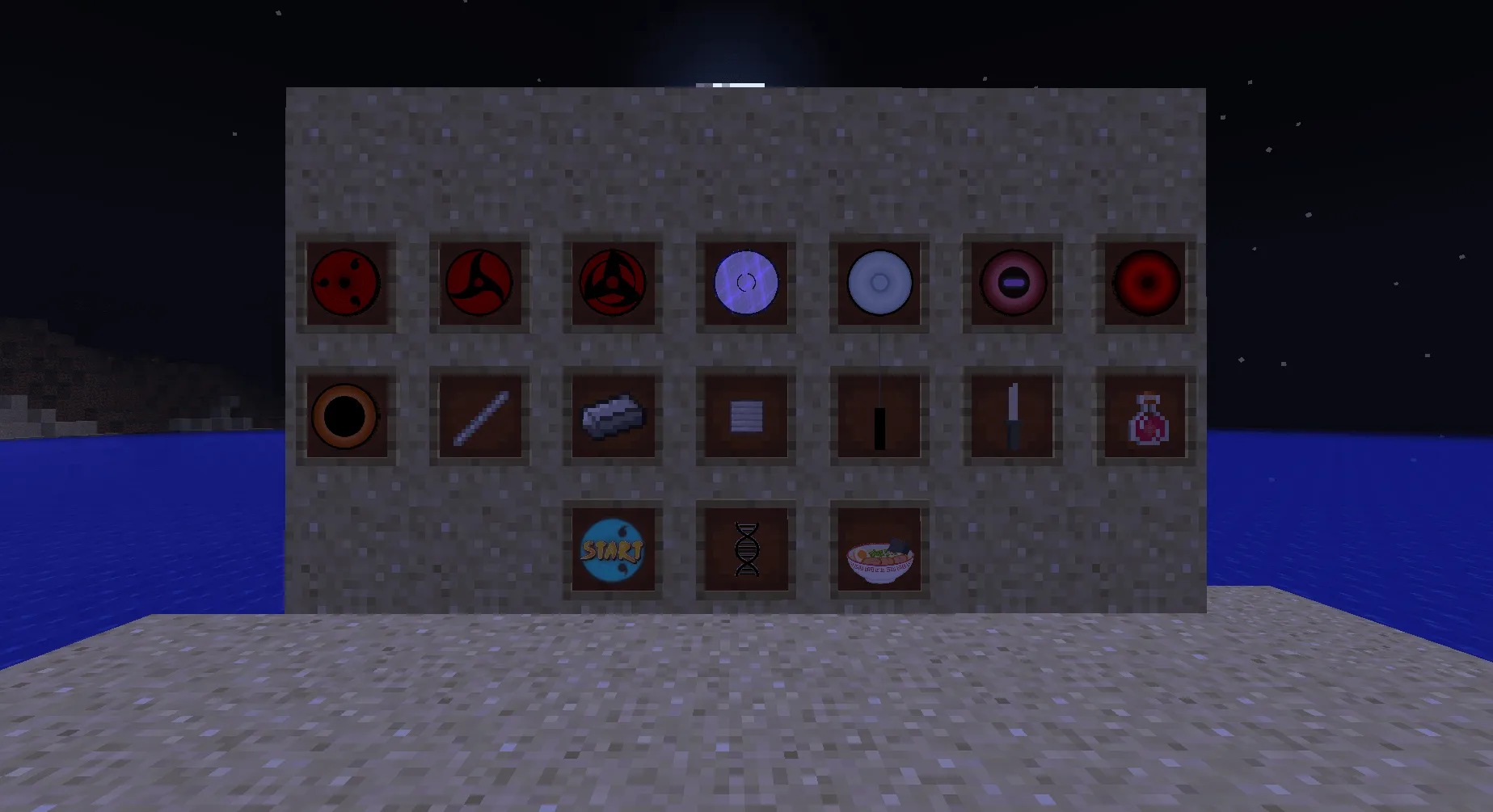 Luke's Naruto Thing! — скриншот 9 (Моды, Minecraft)