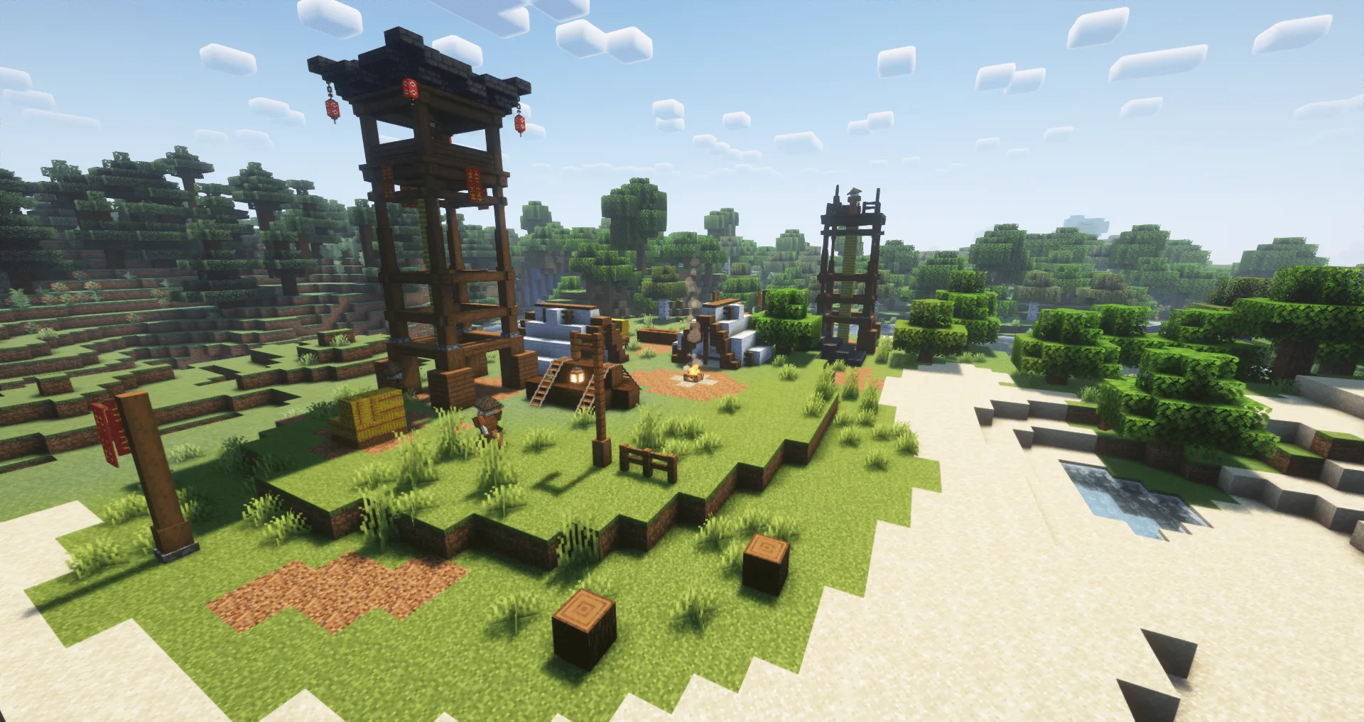 Ancient Structures: Chinese, Моды, Minecraft
