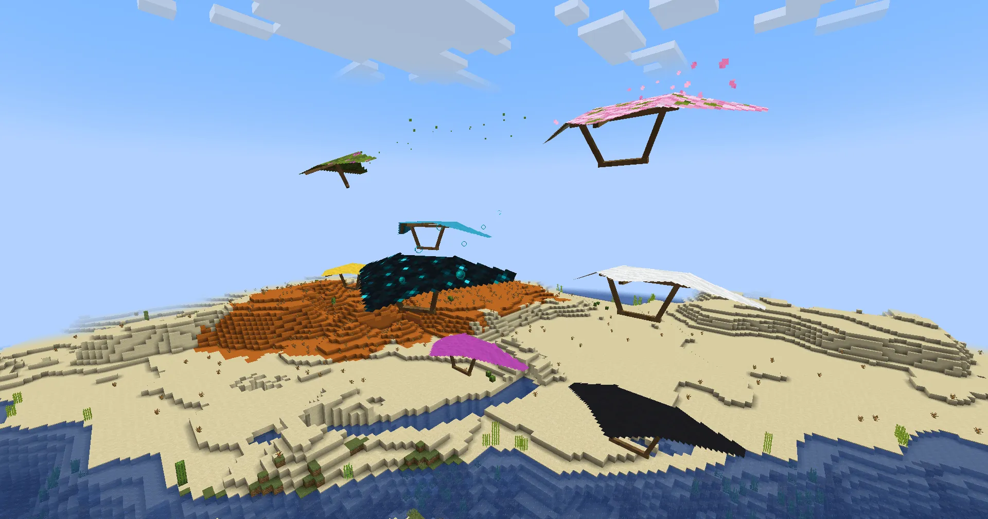 Glide Away!, Моды, Minecraft