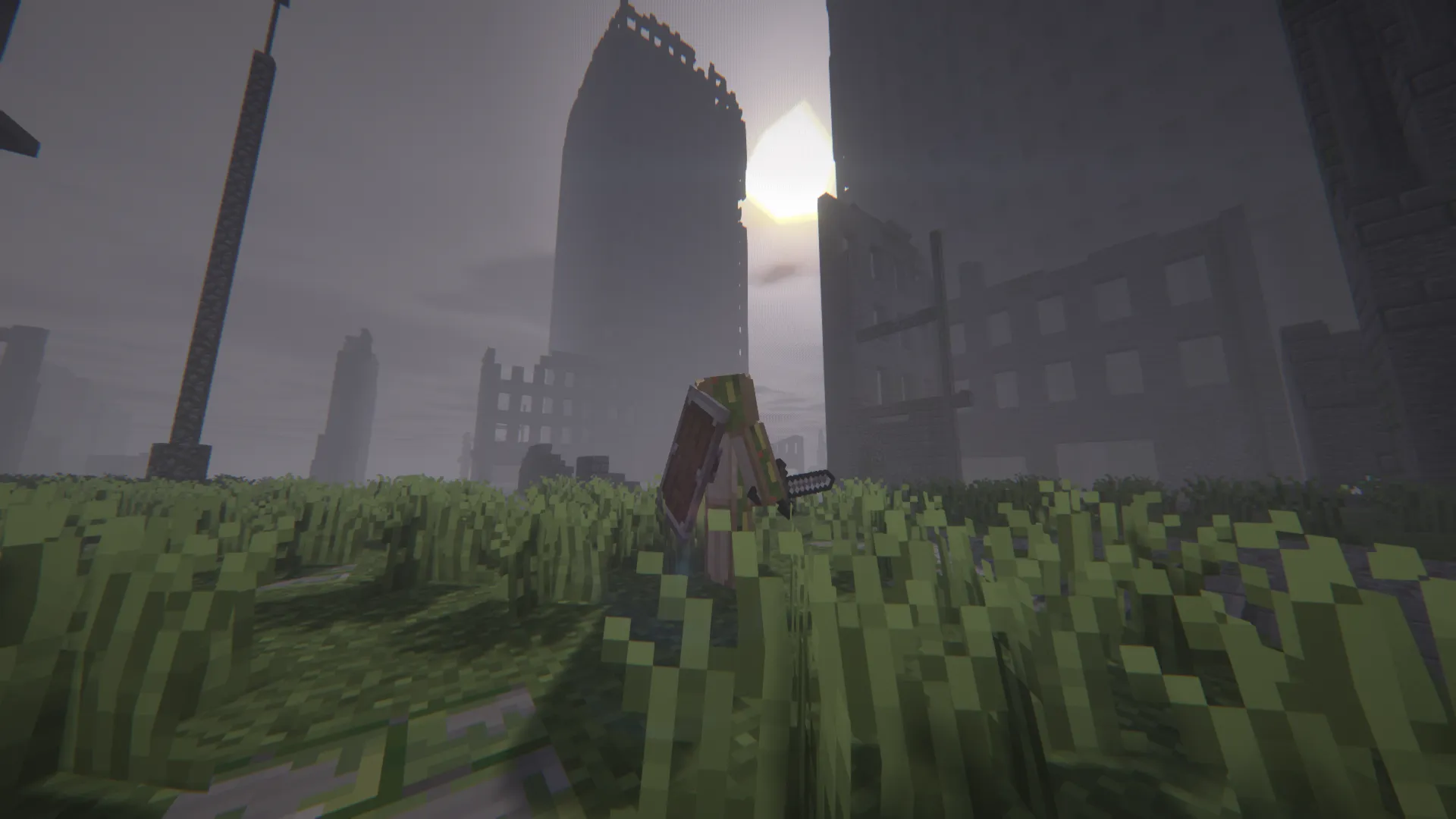 Scary night — скриншот 1 (Модпаки, Minecraft)