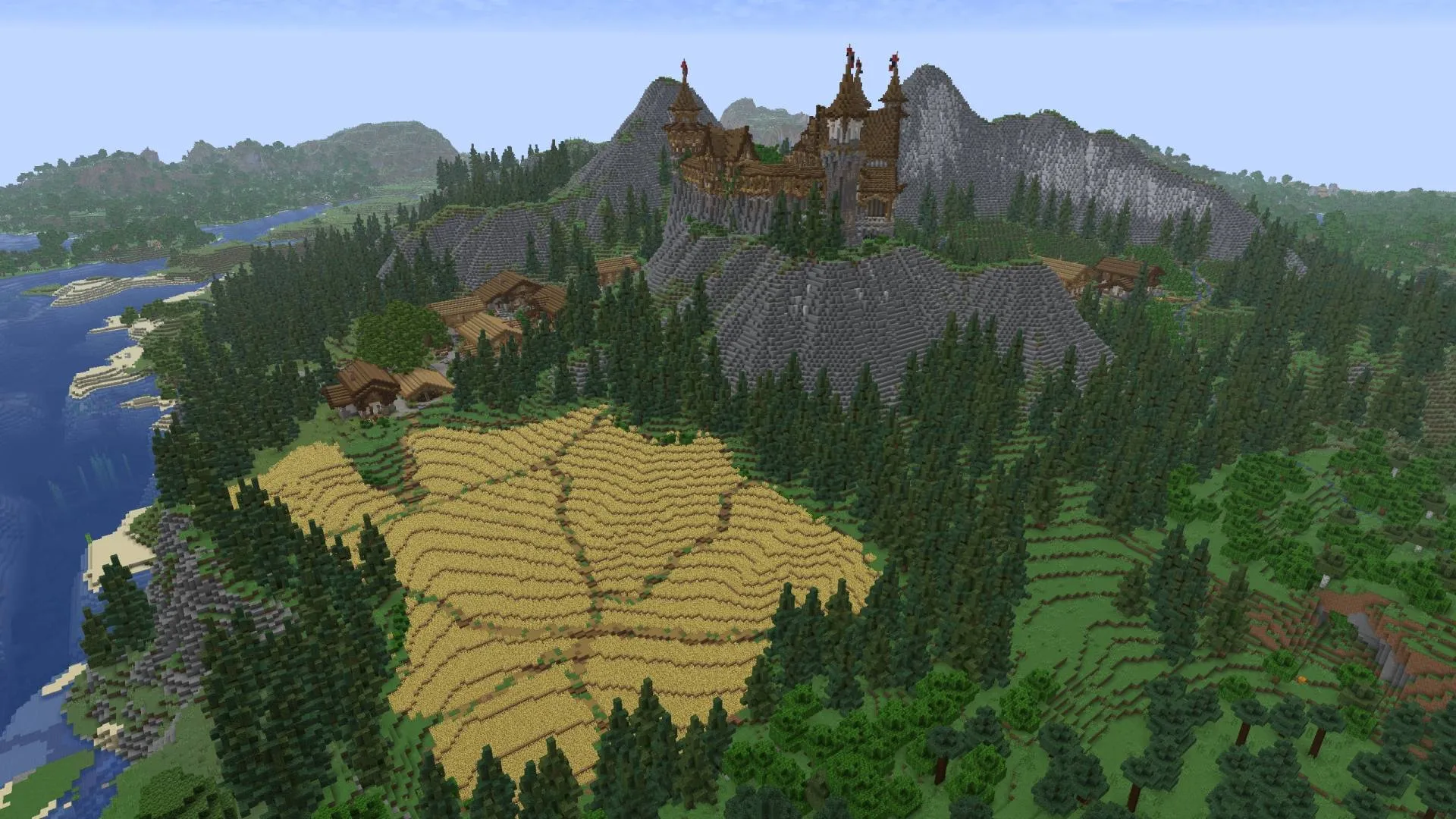 Stonehill Castle - Medieval Castle, Карты, Minecraft