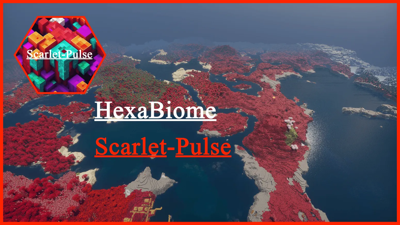 HexaBiome ScarletPulse — скриншот 9 (Текстуры, Minecraft)
