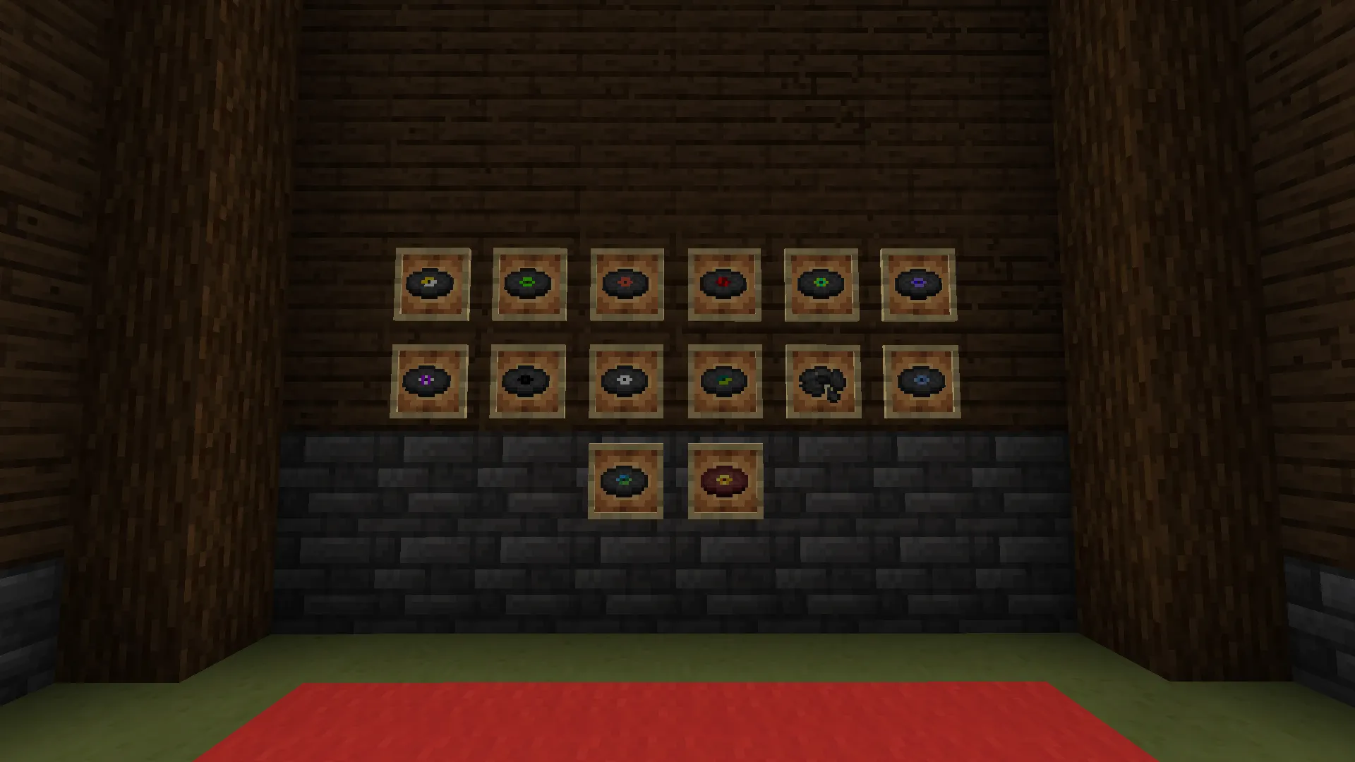 Restyled Disc Textures — скриншот 1 (Текстуры, Minecraft)