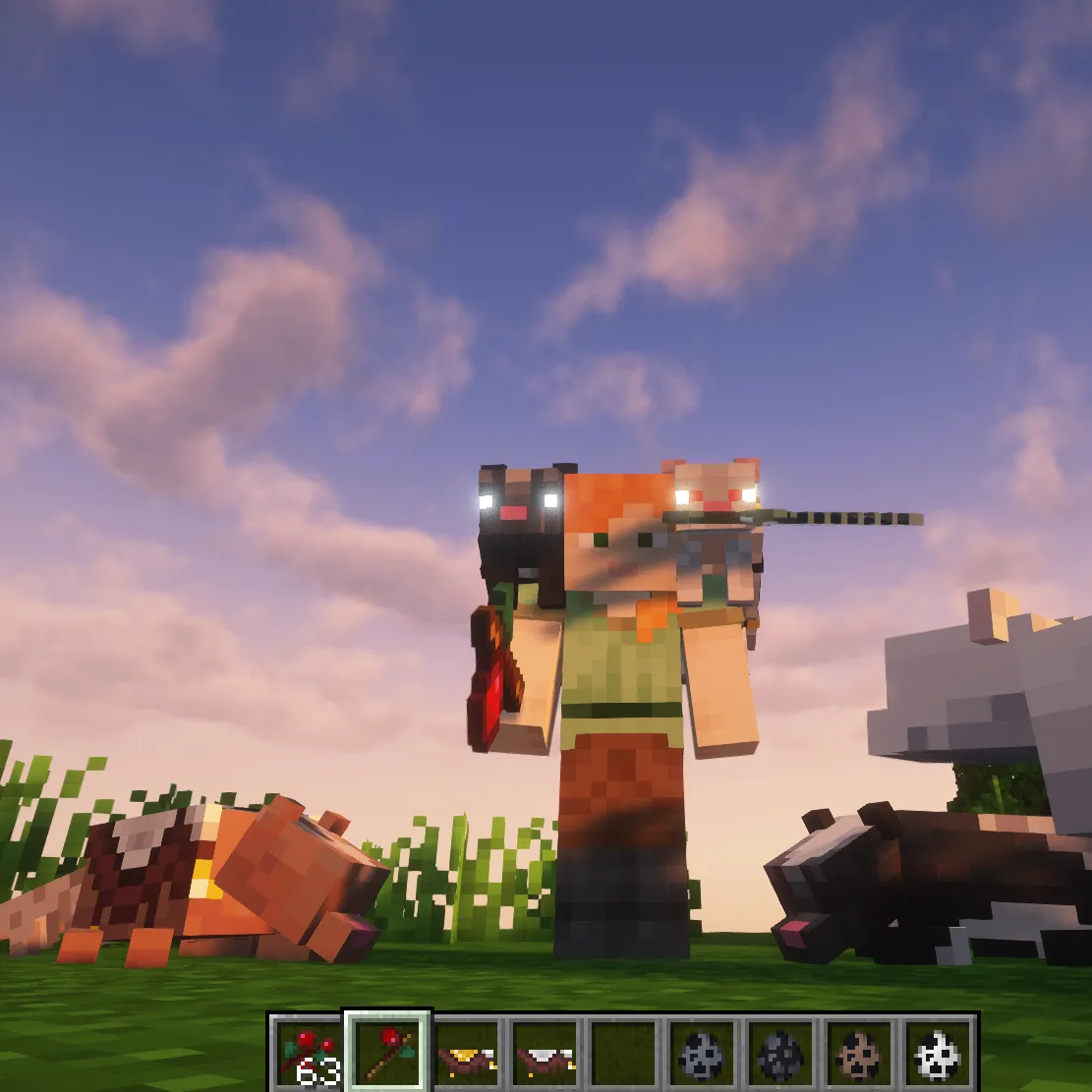 Skunk - Remastered, Моды, Minecraft