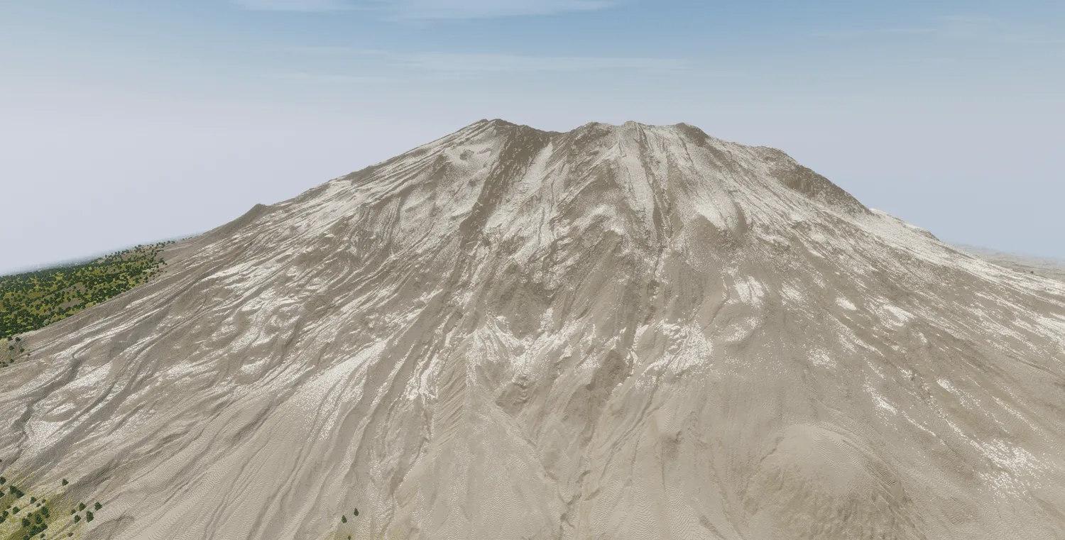 Mount St. Helens, Карты, Minecraft