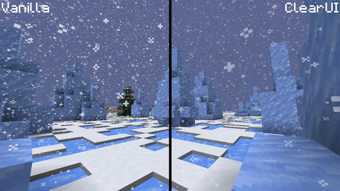 MC ClearUI — скриншот 2 (Текстуры, Minecraft)
