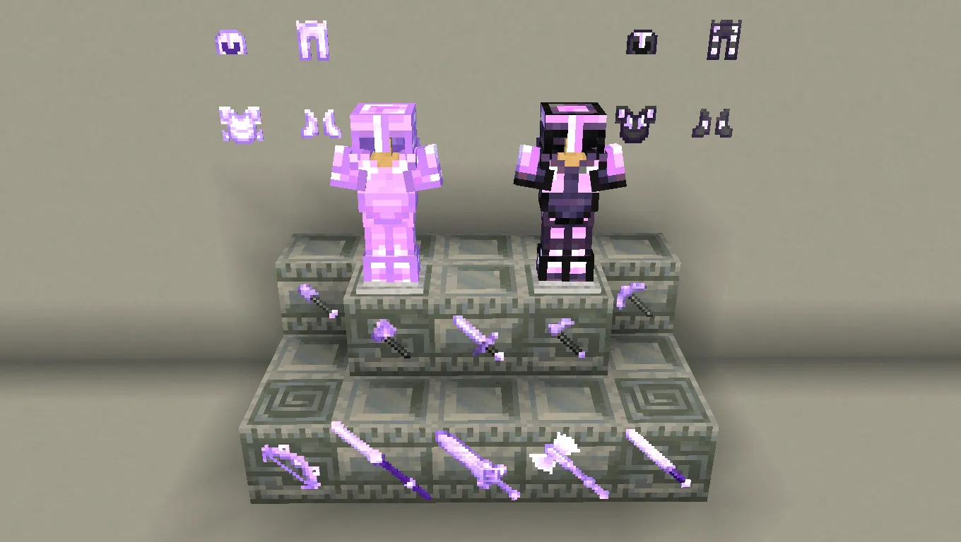 Amethyst Expansion - Weapons and structures, Моды, Minecraft
