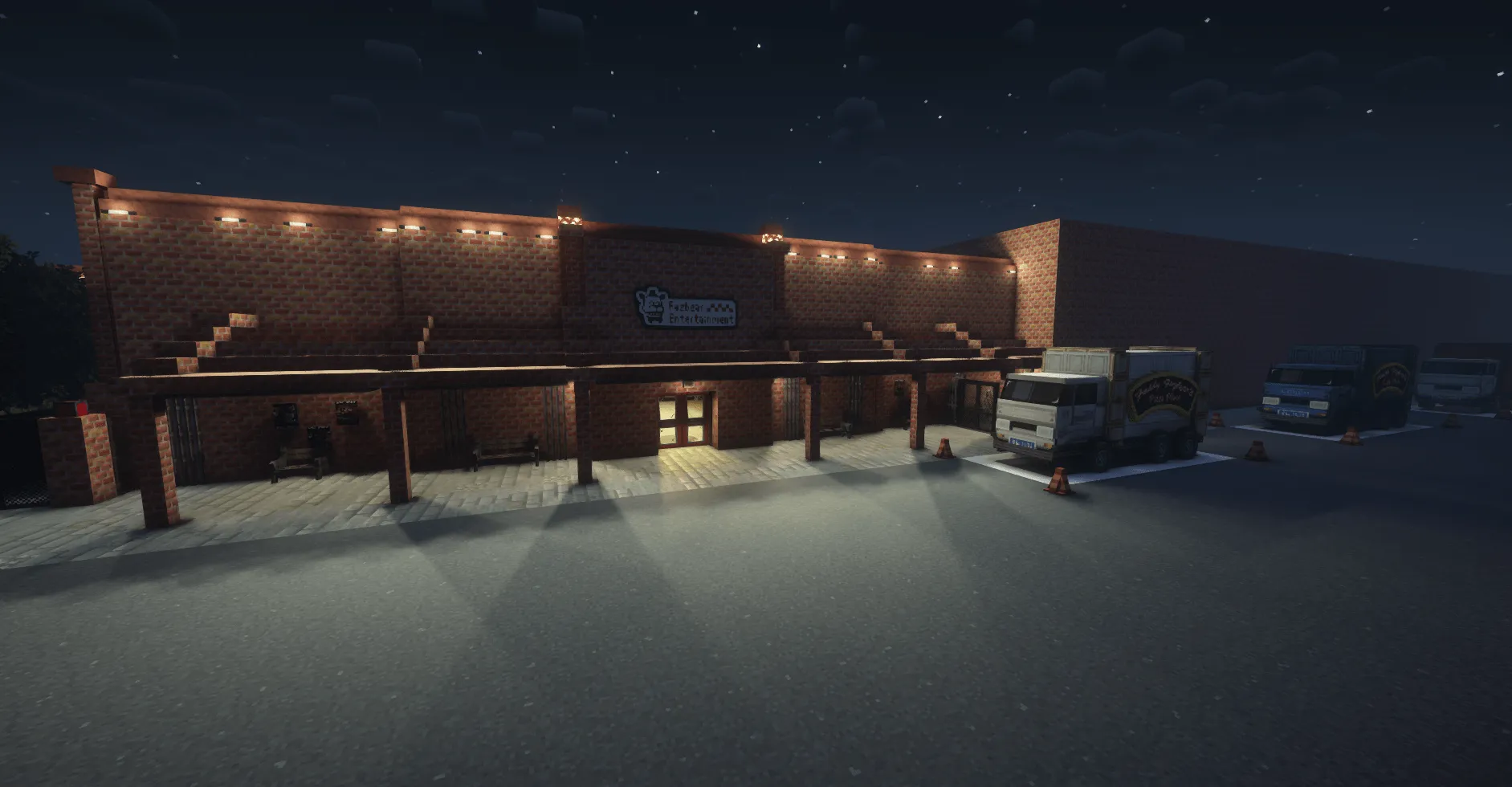 Five Nights at Pixels - The Facility — скриншот 3 (Модпаки, Minecraft)