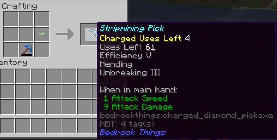 Bedrock Things, Моды, Minecraft