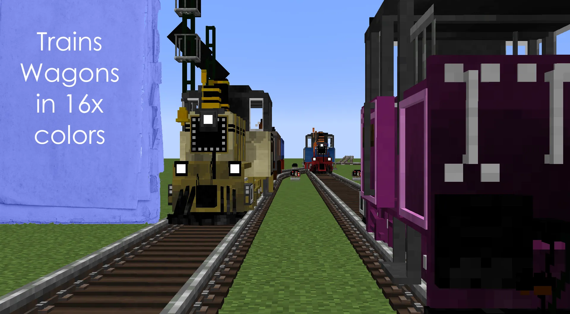 customTRAIN, Моды, Minecraft