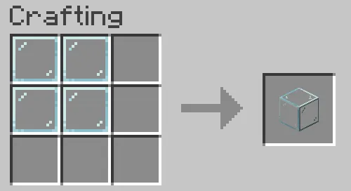 UncraftGlassPanes — скриншот 2 (Плагины, Minecraft)