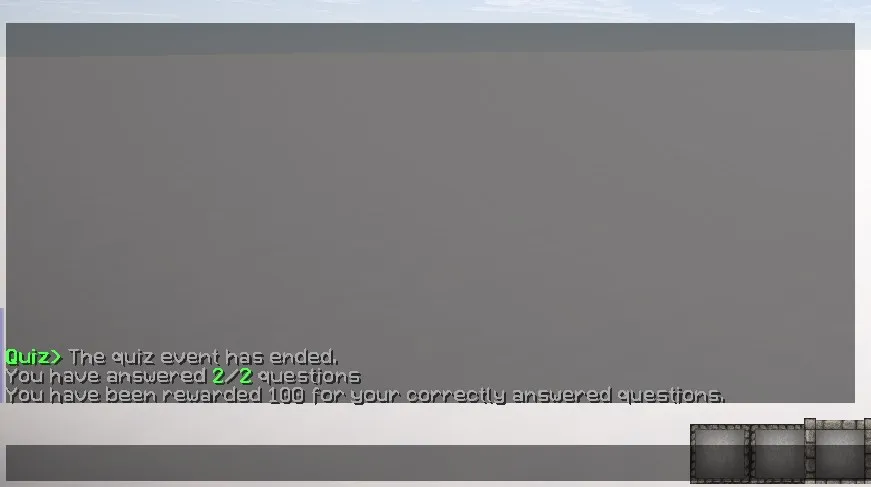 ChatQuiz, Плагины, Minecraft