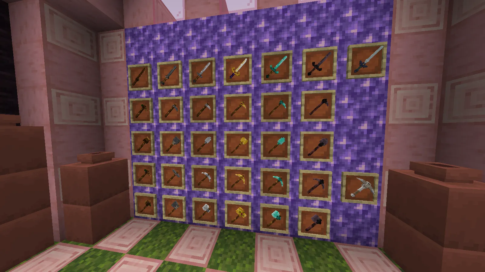 Alternate 3D Tools, Текстуры, Minecraft