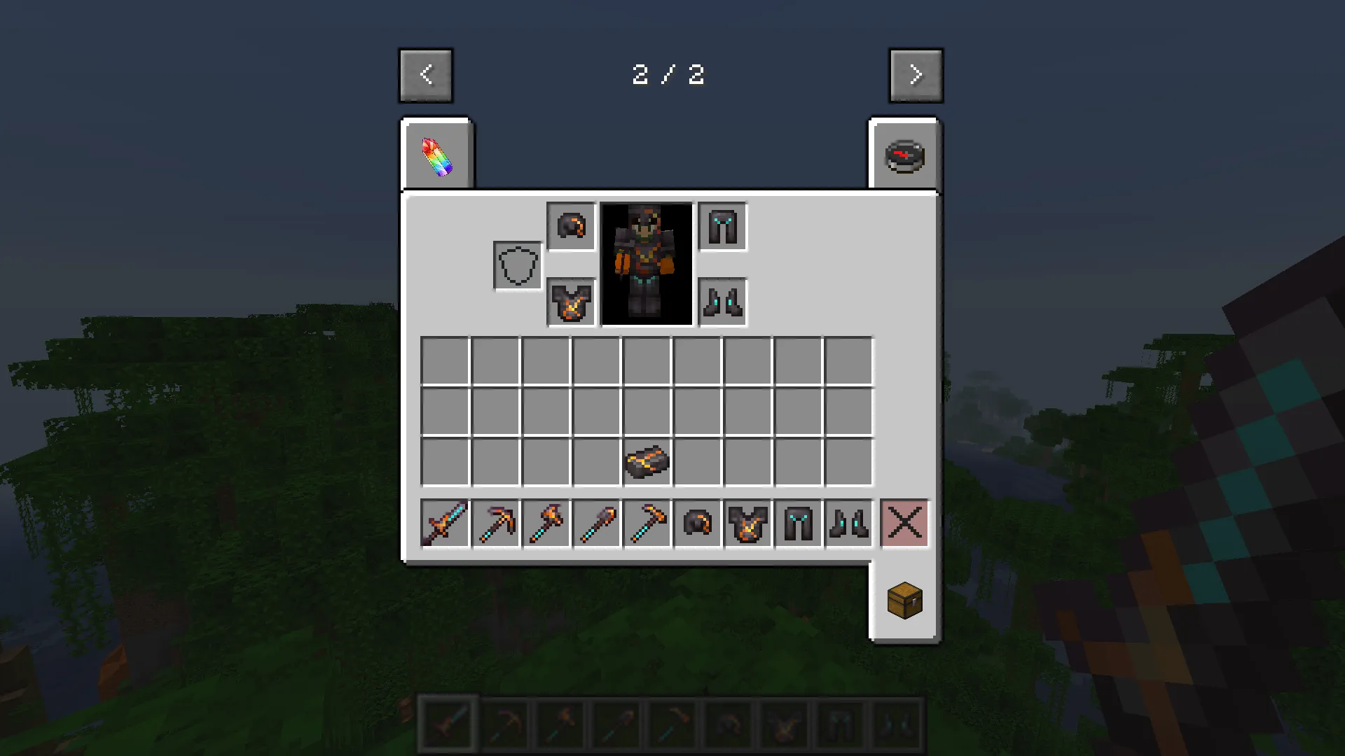 Rainbow Crystals Mamga — скриншот 1 (Моды, Minecraft)
