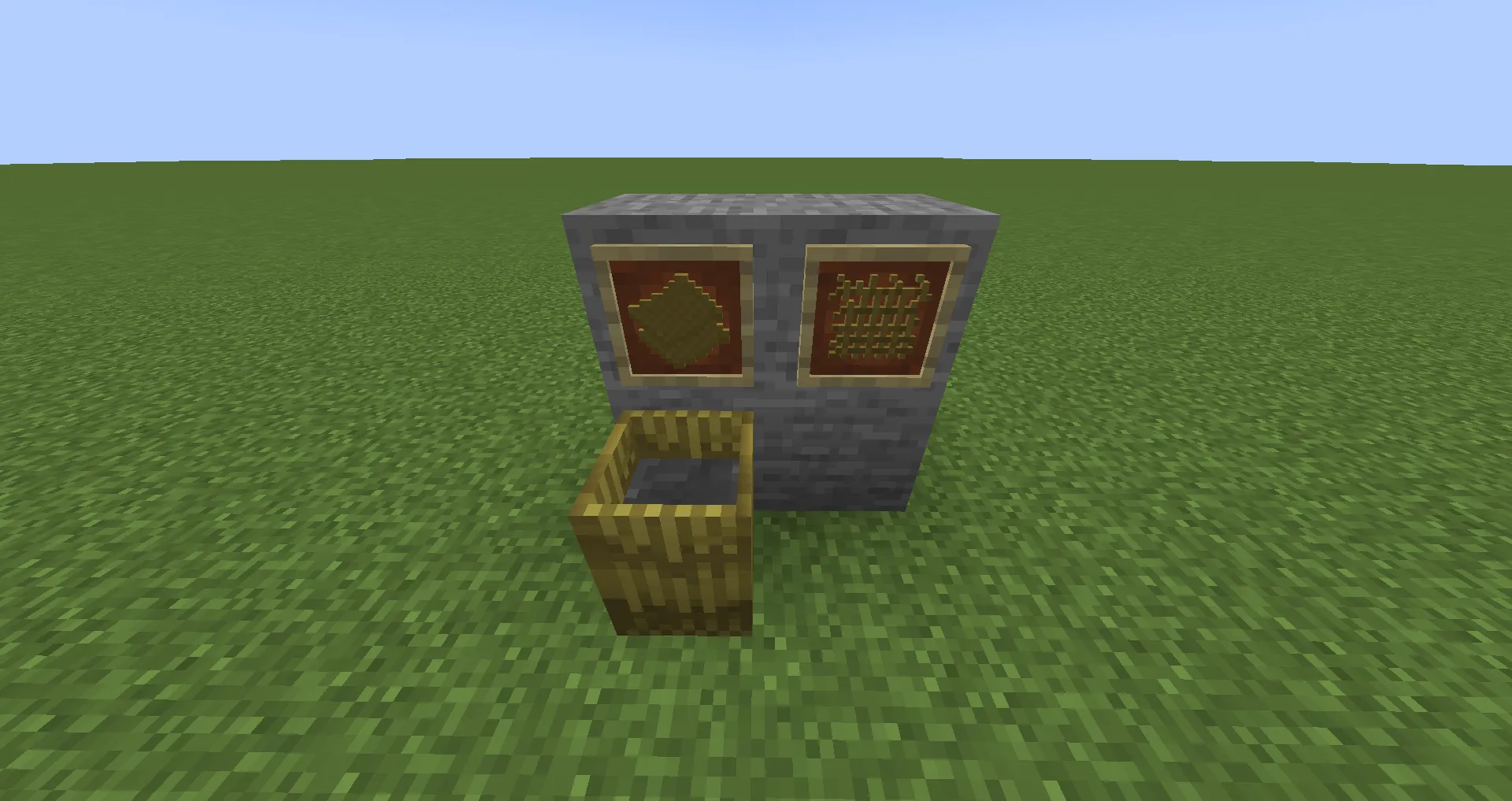 Wicker Basket — скриншот 1 (Моды, Minecraft)