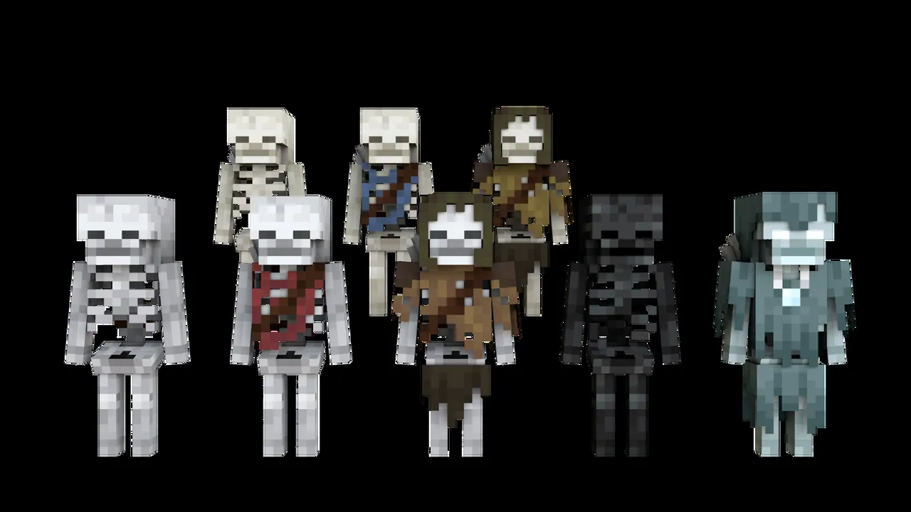 Skeletons 505 — скриншот 5 (Текстуры, Minecraft)