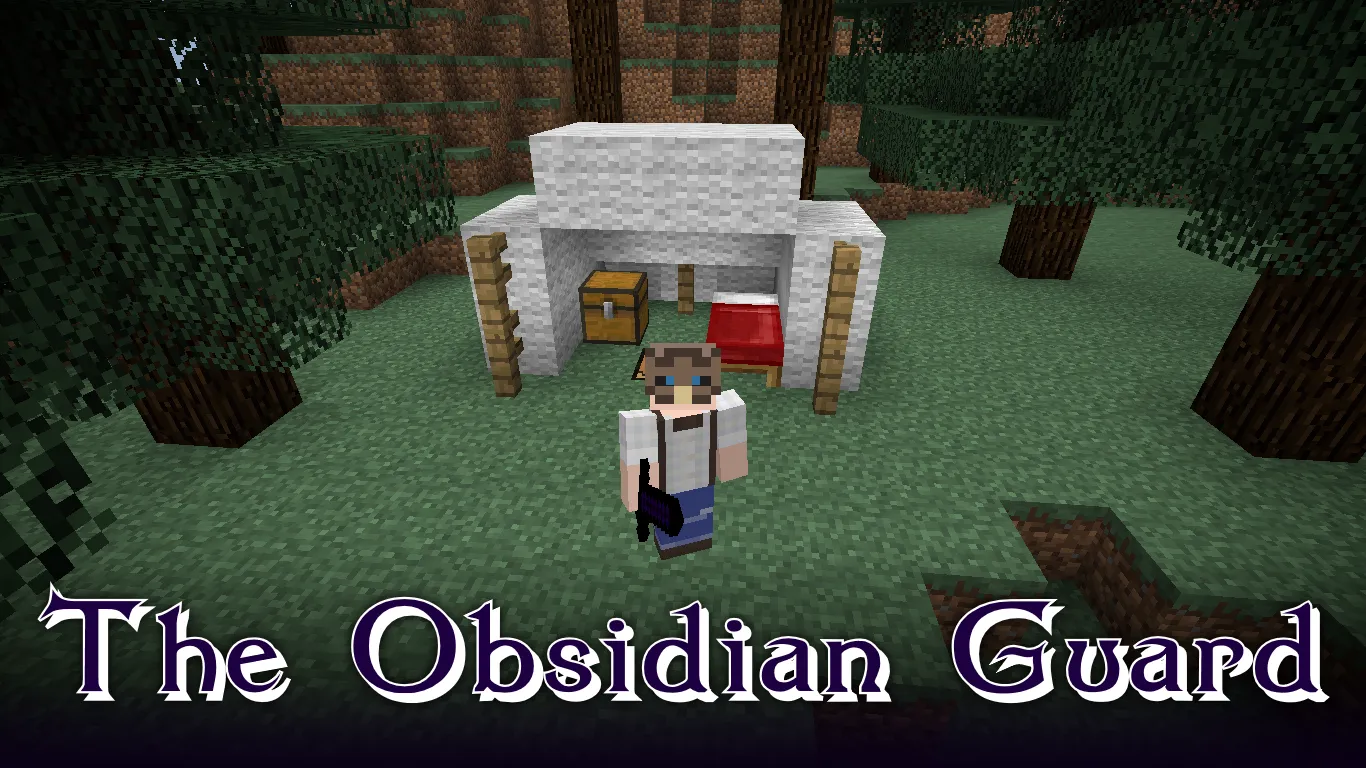 The Obsidian Guard — скриншот 1 (Моды, Minecraft)