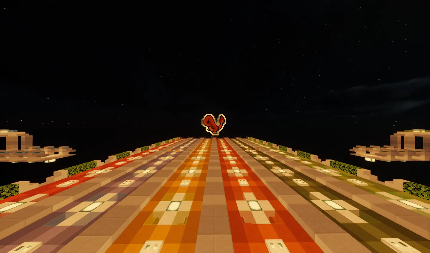 Lucky Block Race Map, Карты, Minecraft