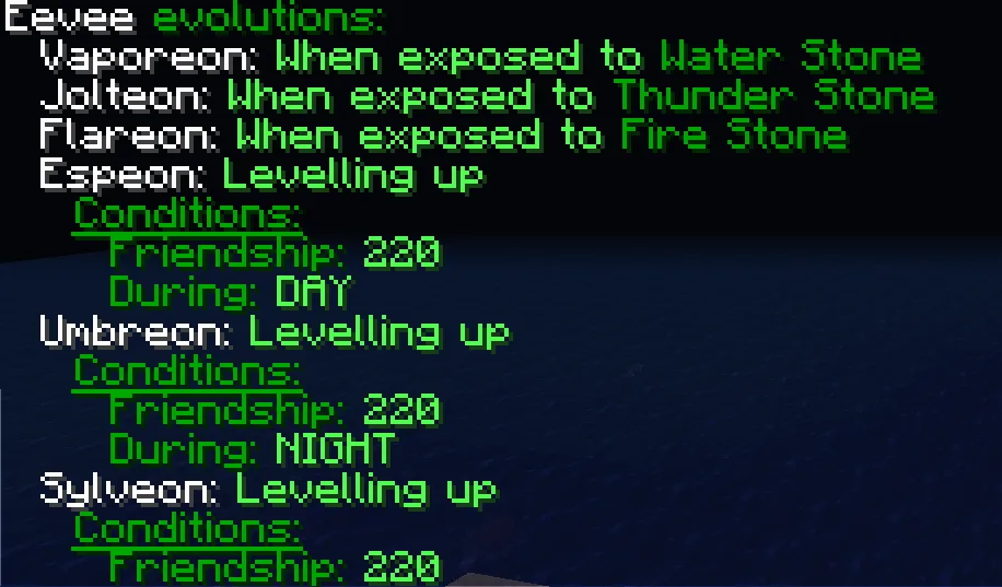 PixelWiki [No Longer Required Pixelmon 9.0.9+], Моды, Minecraft