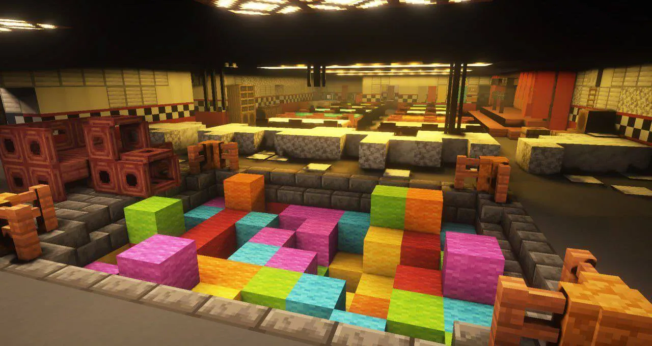 Mysterious Four Nights at Freddy's, Карты, Minecraft