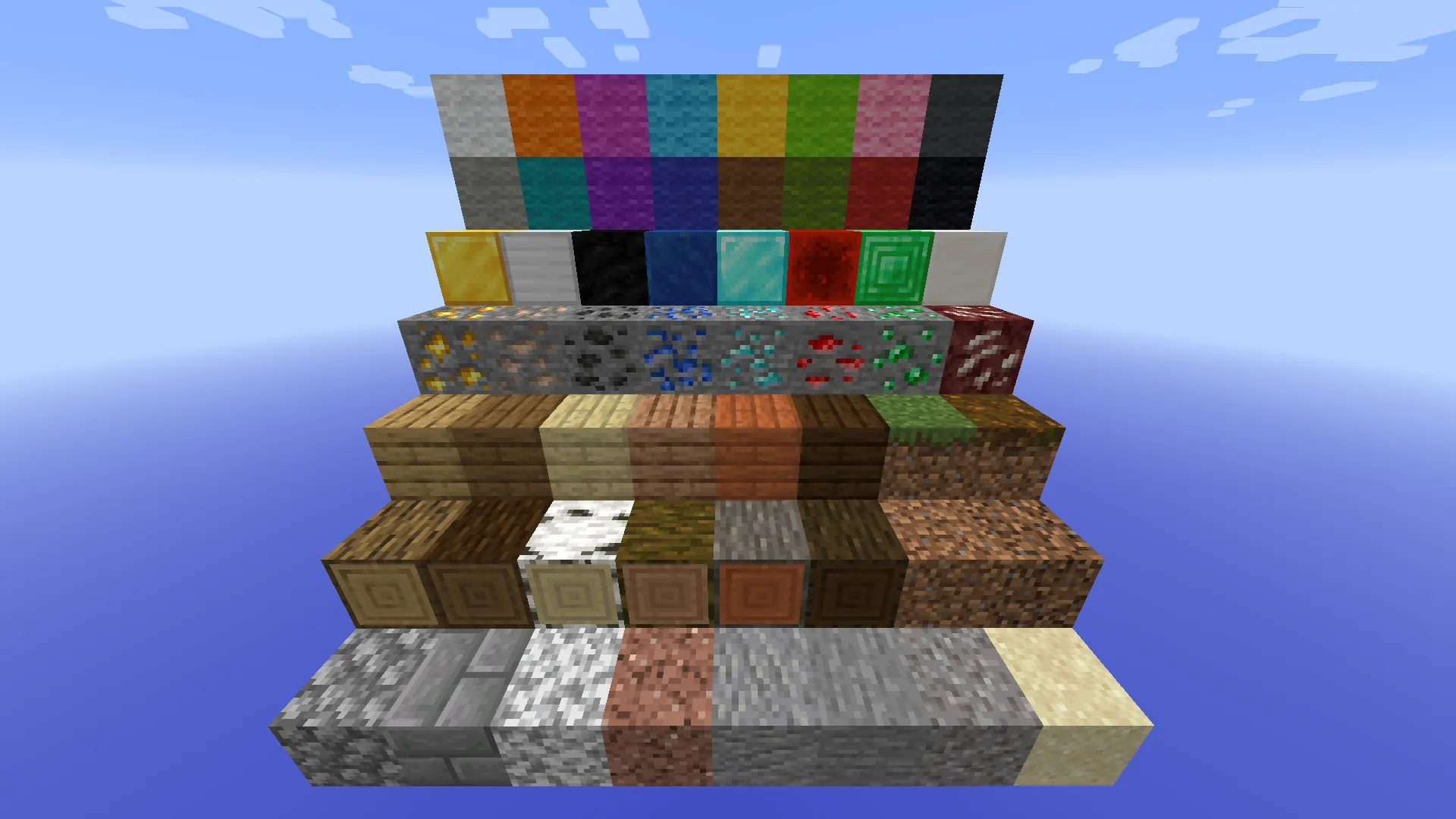 Preliminary, Текстуры, Minecraft
