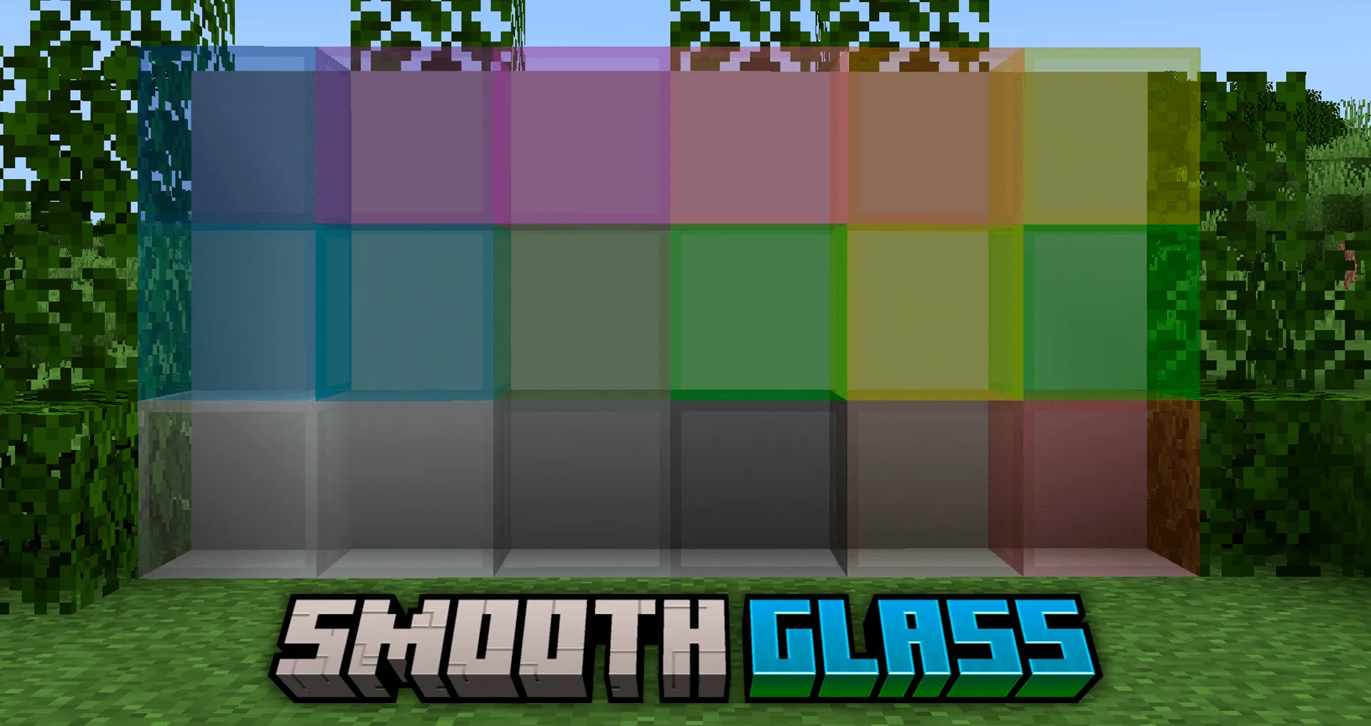 Smooth Glass — скриншот 1 (Текстуры, Minecraft)