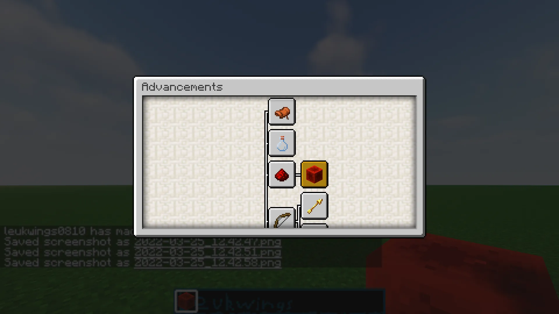 Better Leuk Advancements — скриншот 1 (Моды, Minecraft)