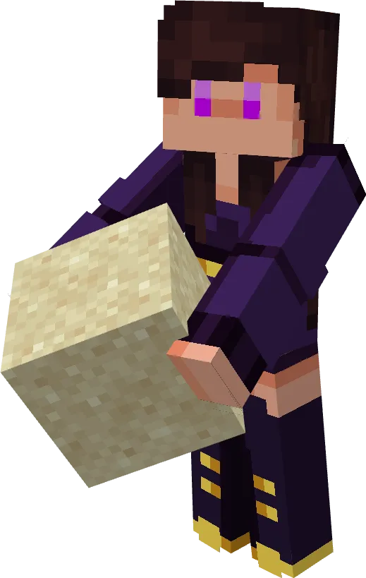 Endermen, but Waifu — скриншот 1 (Текстуры, Minecraft)