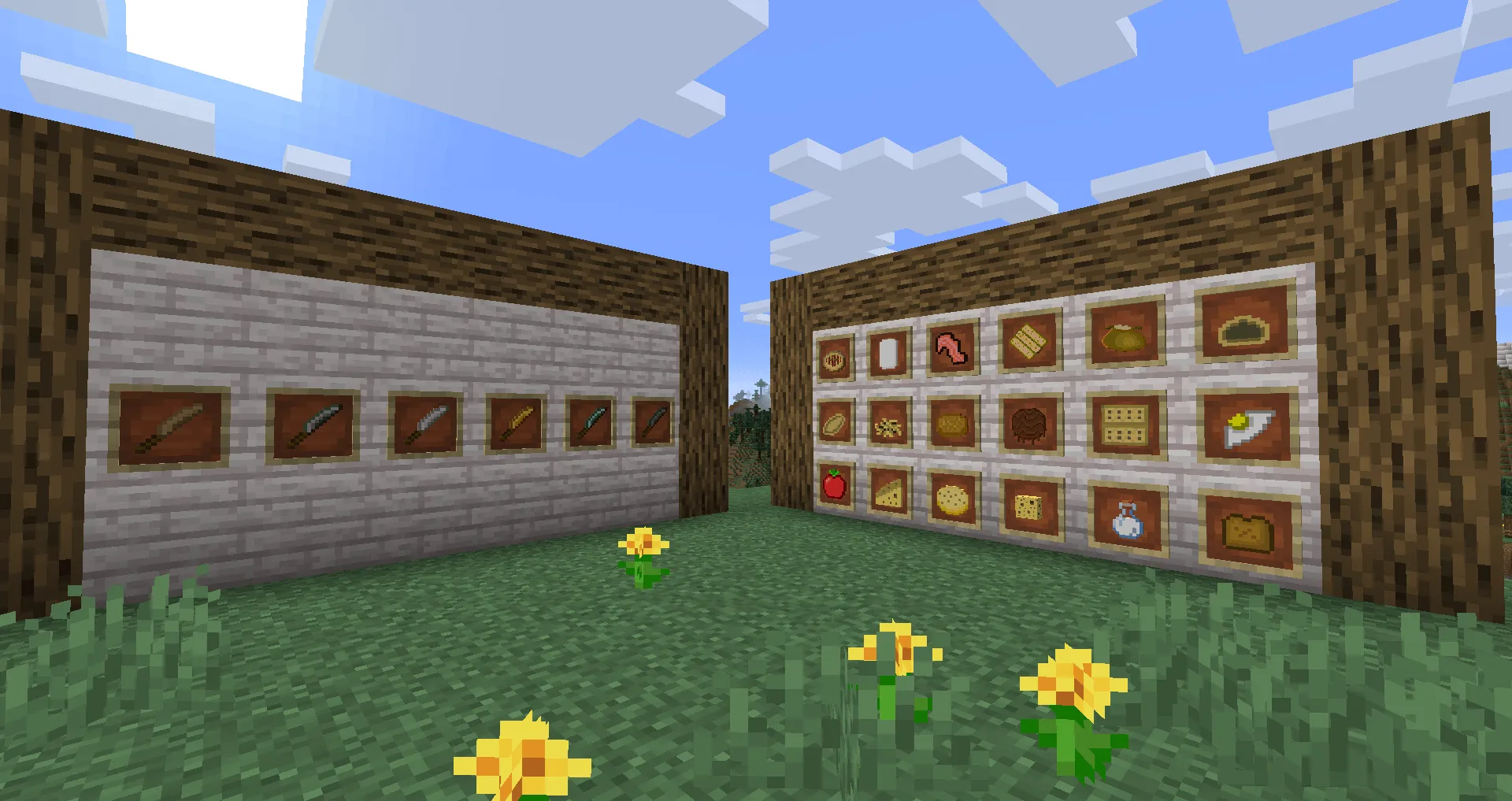 Common Sense: Foods — скриншот 3 (Моды, Minecraft)