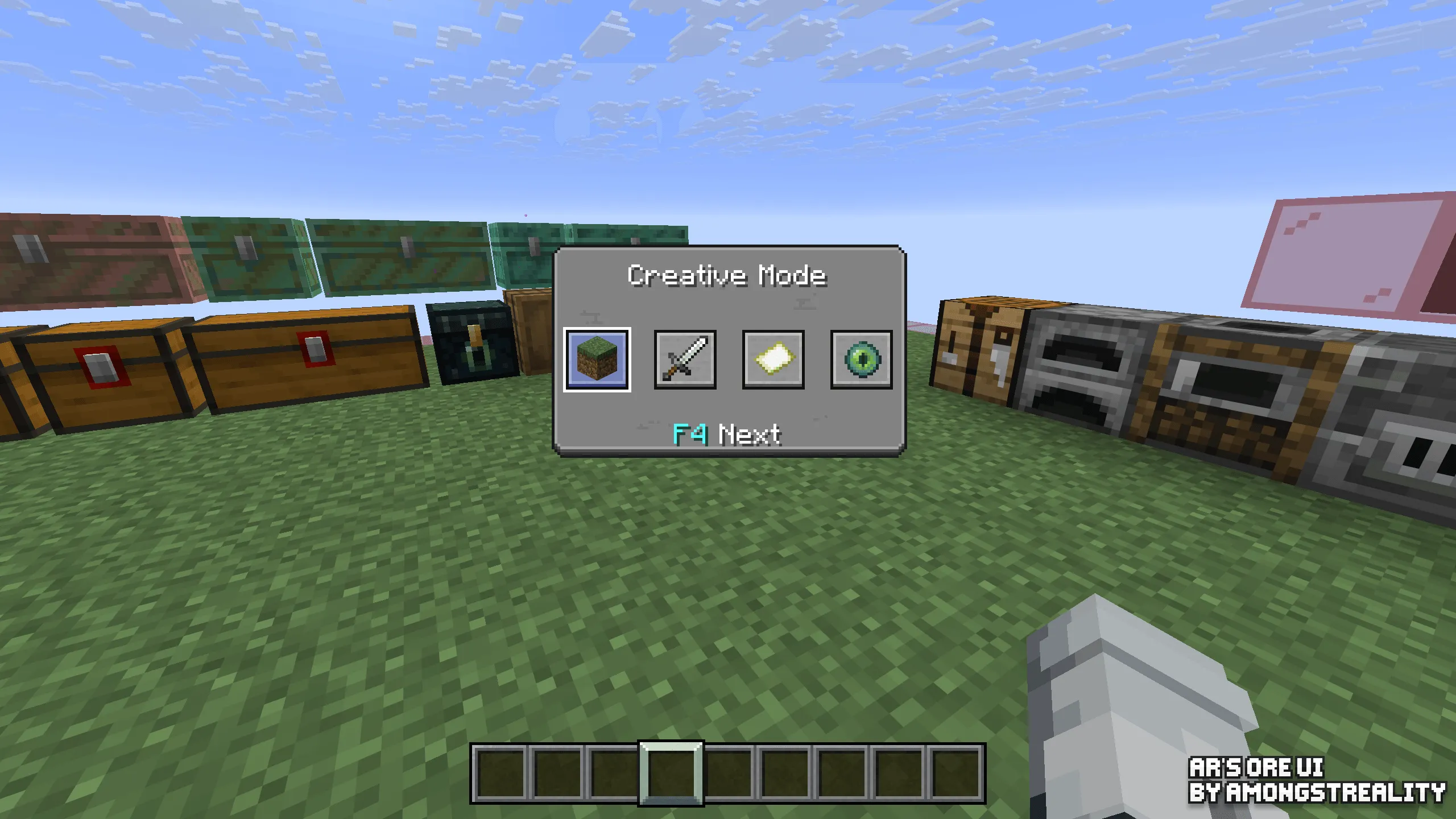 AR's OreUI, Текстуры, Minecraft