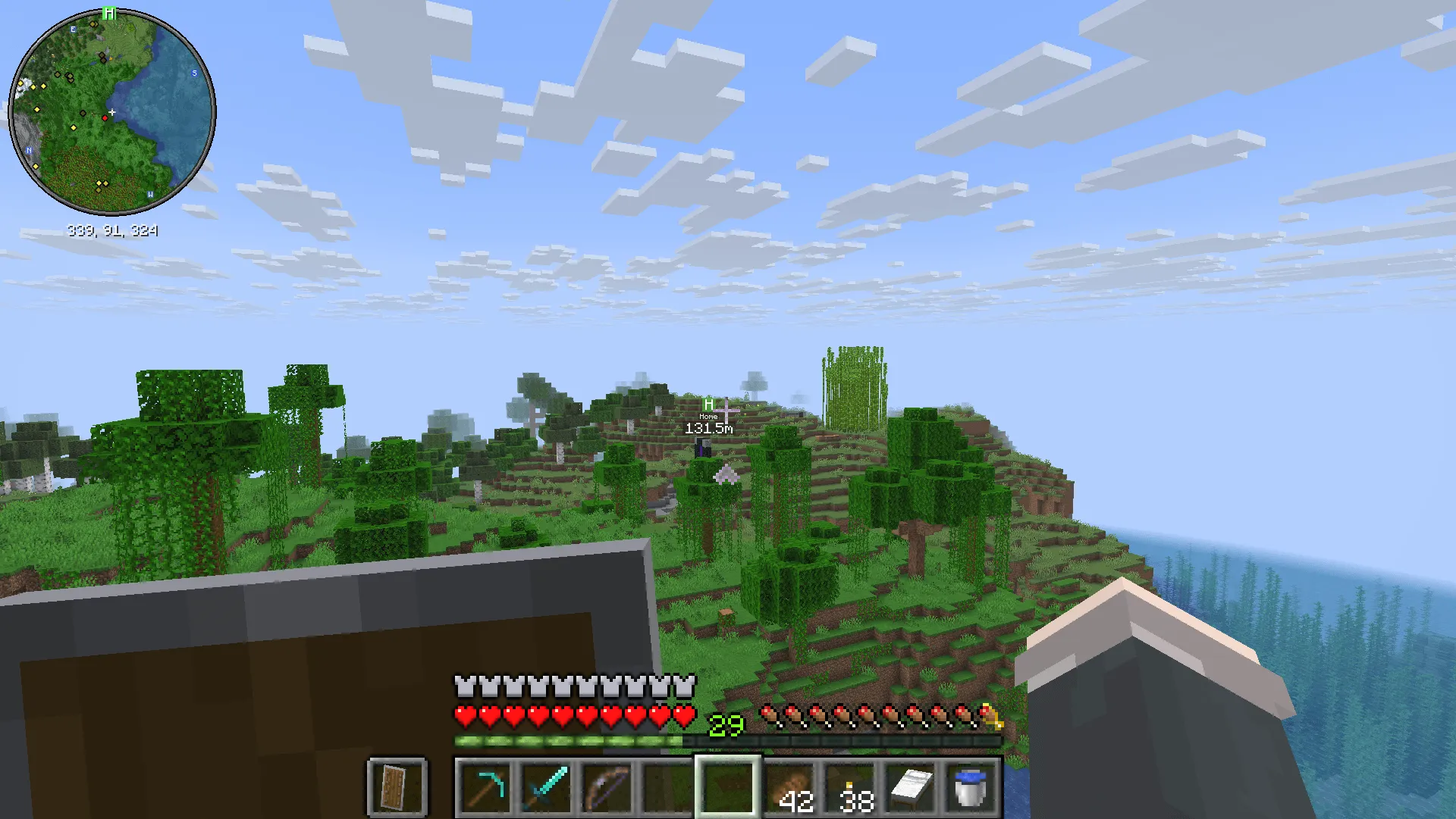 ACD's DoubleJump Mod — скриншот 1 (Моды, Minecraft)