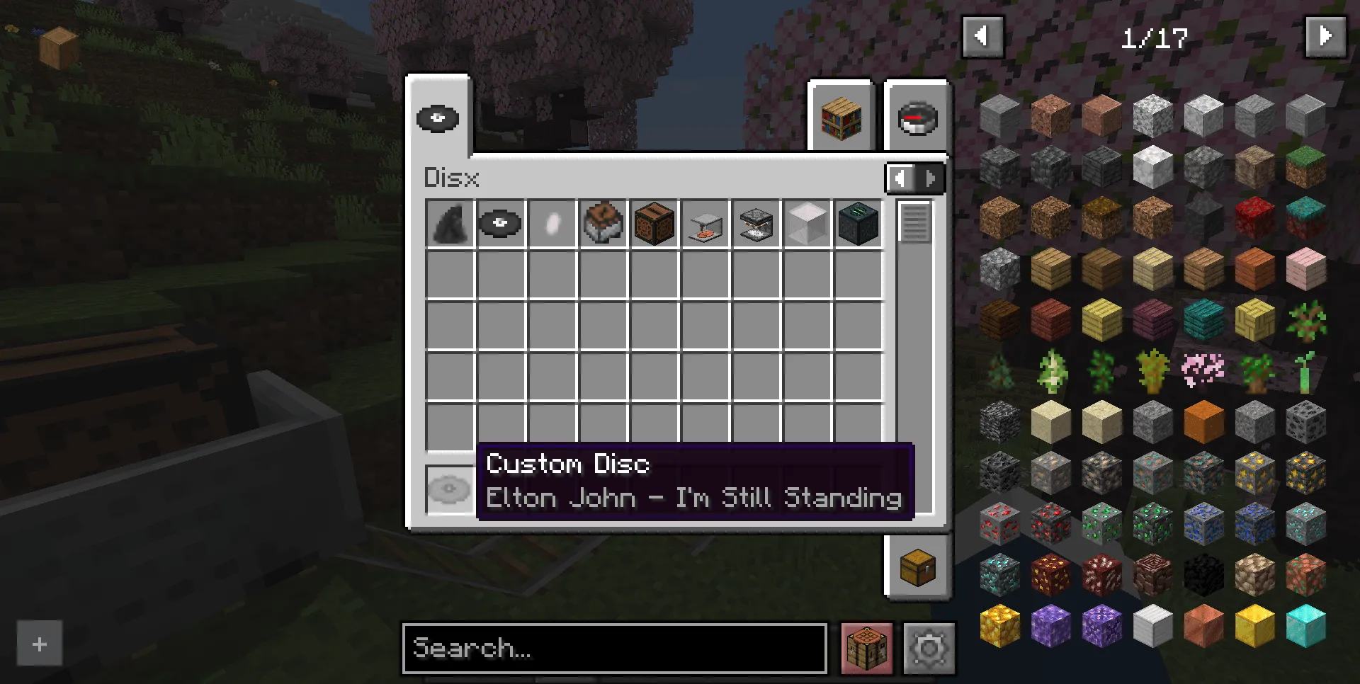 Disx, Моды, Minecraft