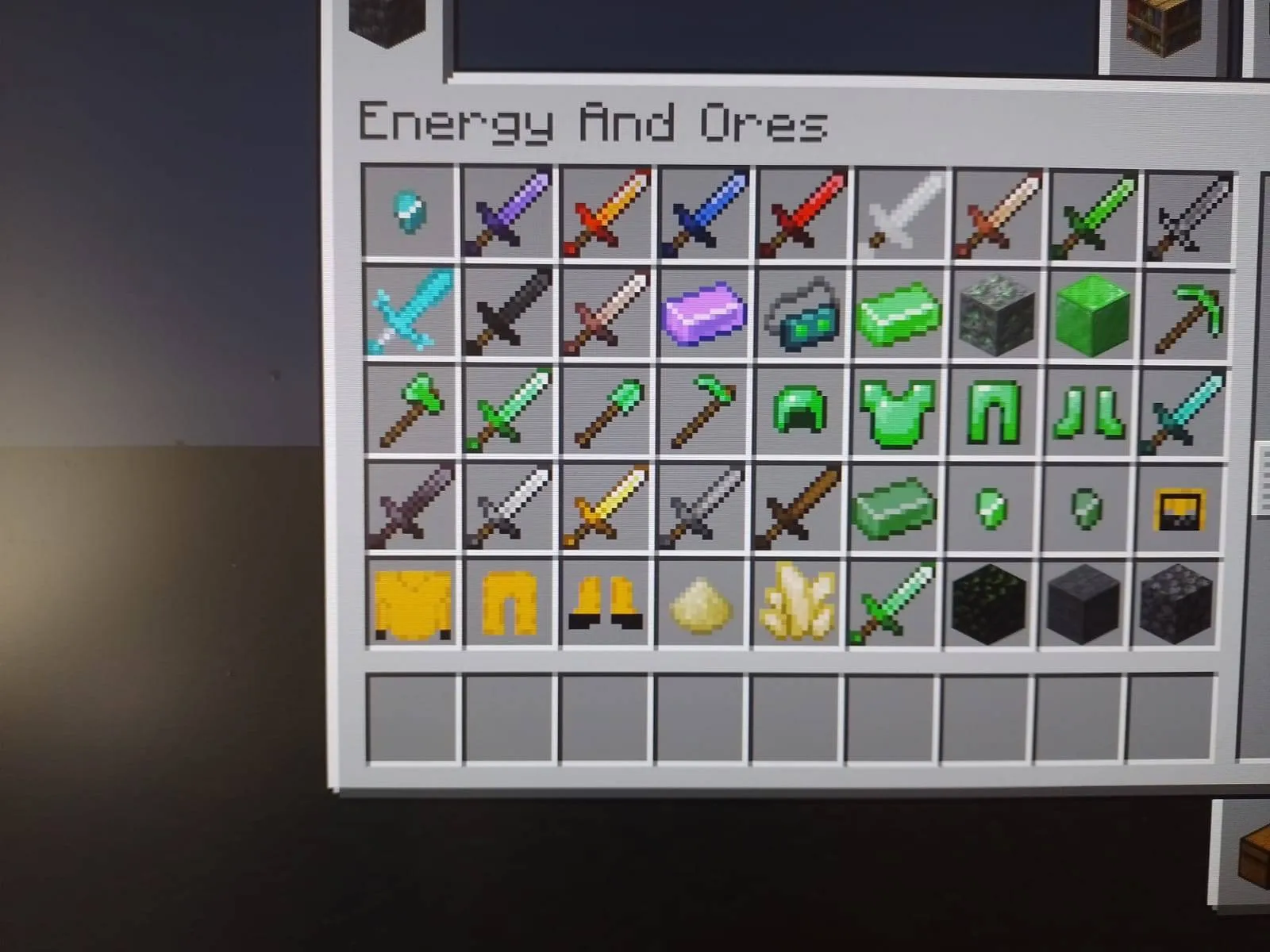 Energy And Ores++, Моды, Minecraft