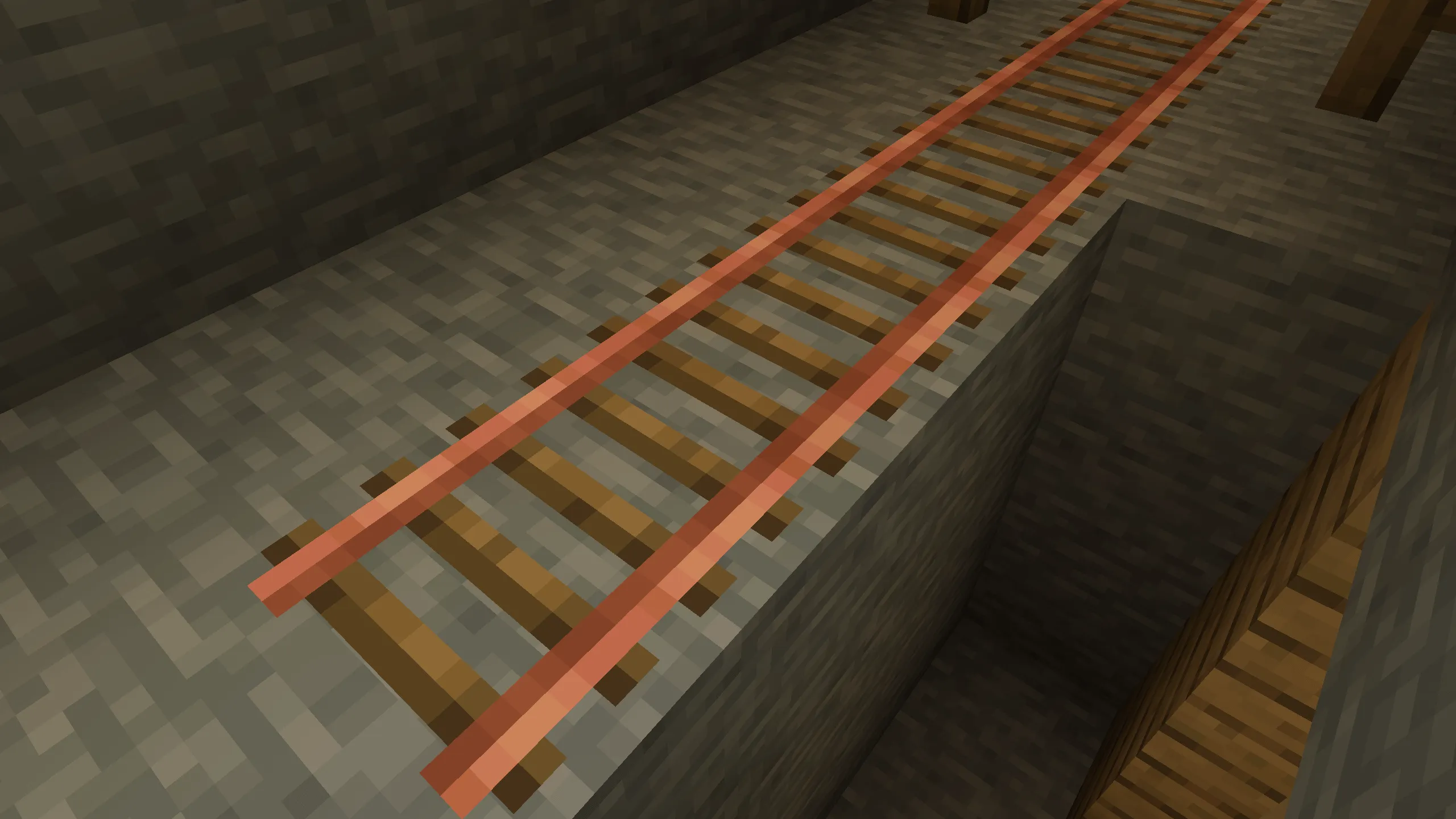 Copper Rails — скриншот 1 (Дата-паки, Minecraft)