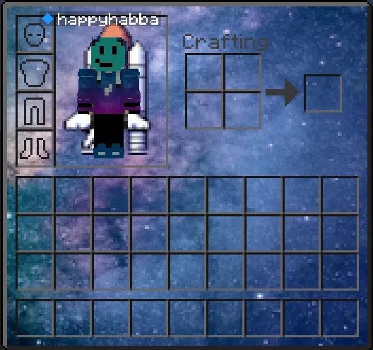 Lost In Space - Space Themed GUIs — скриншот 2 (Текстуры, Minecraft)