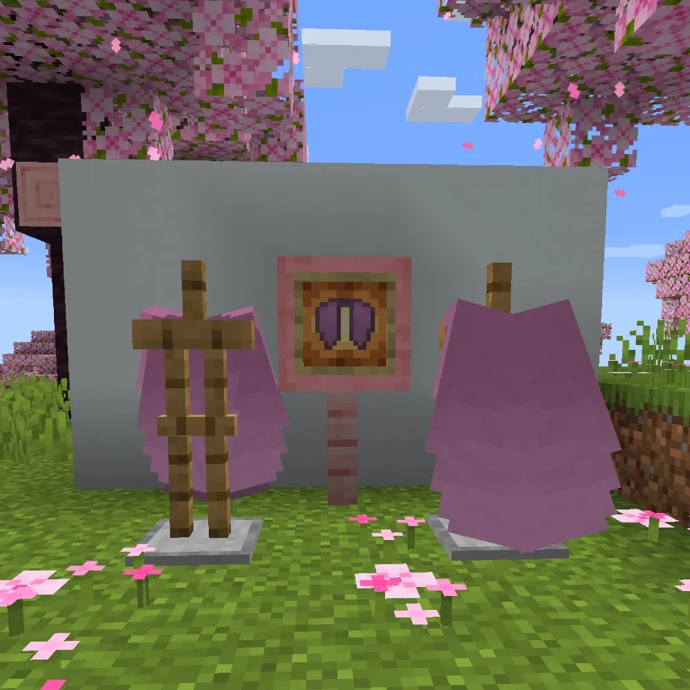 Pink Elytra — скриншот 1 (Текстуры, Minecraft)