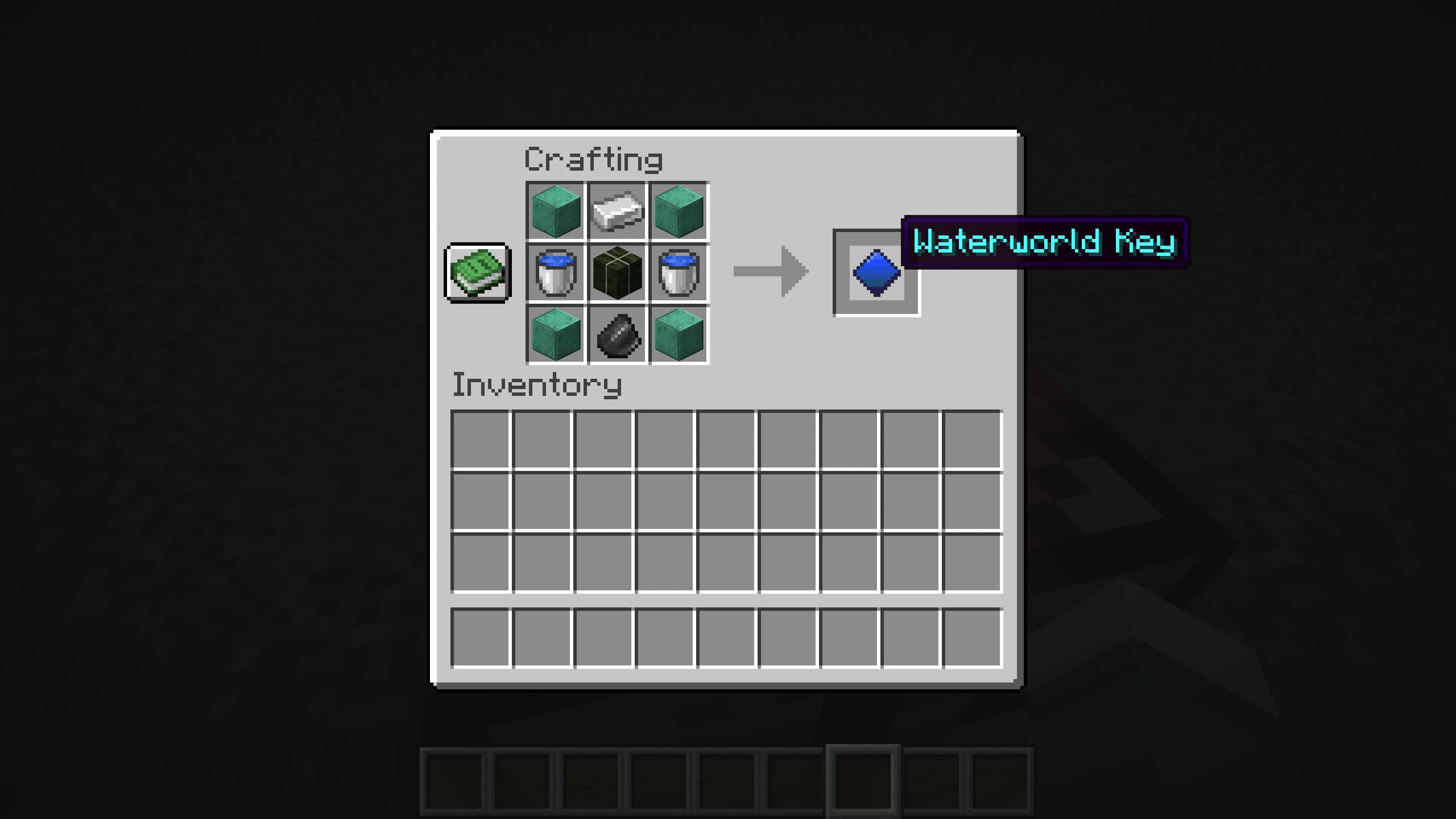 Waterworld Dimension — скриншот 1 (Моды, Minecraft)