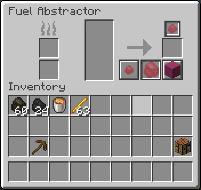 Fuel Abstraction, Моды, Minecraft