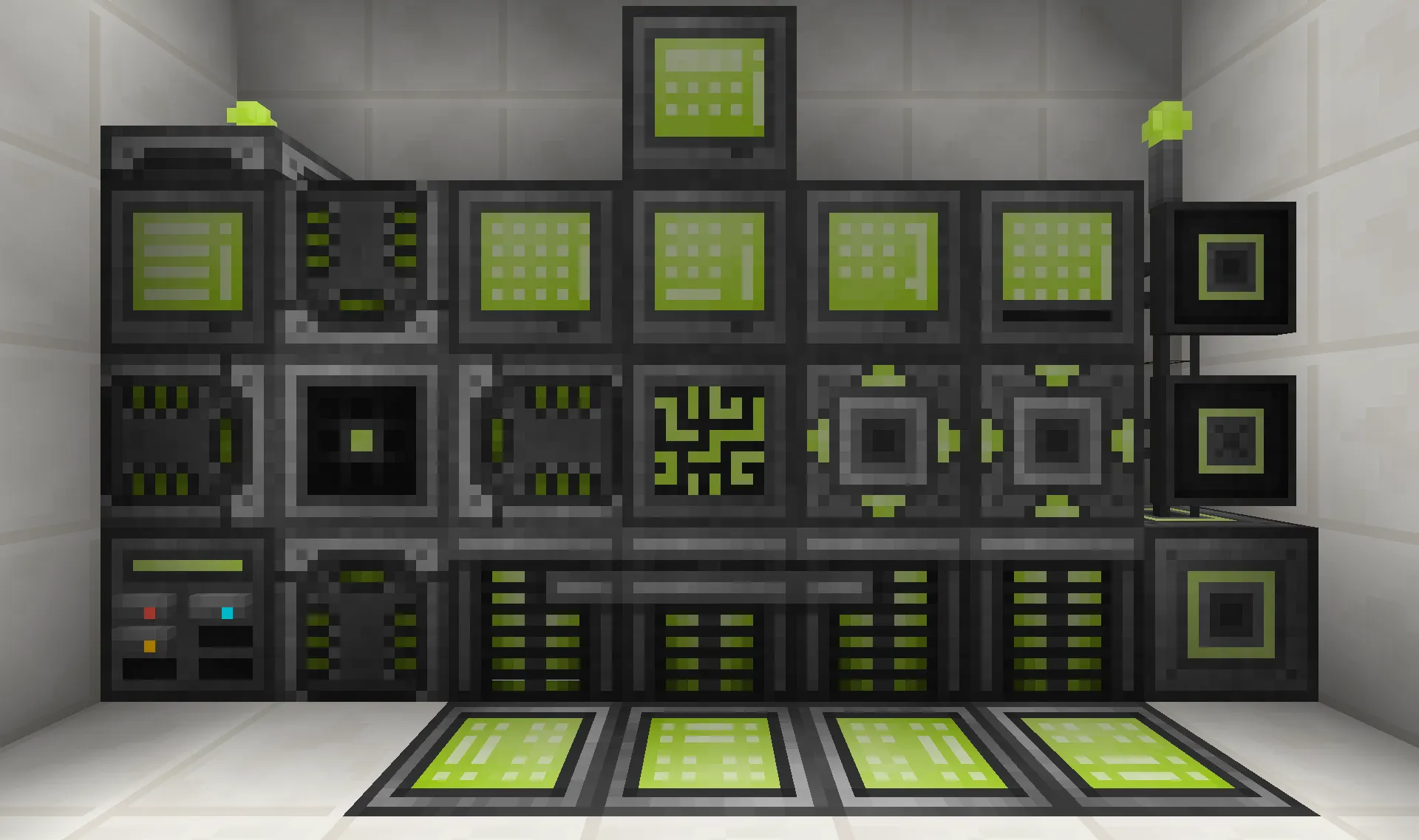 Refined Storage Recolor - Lime — скриншот 3 (Текстуры, Minecraft)