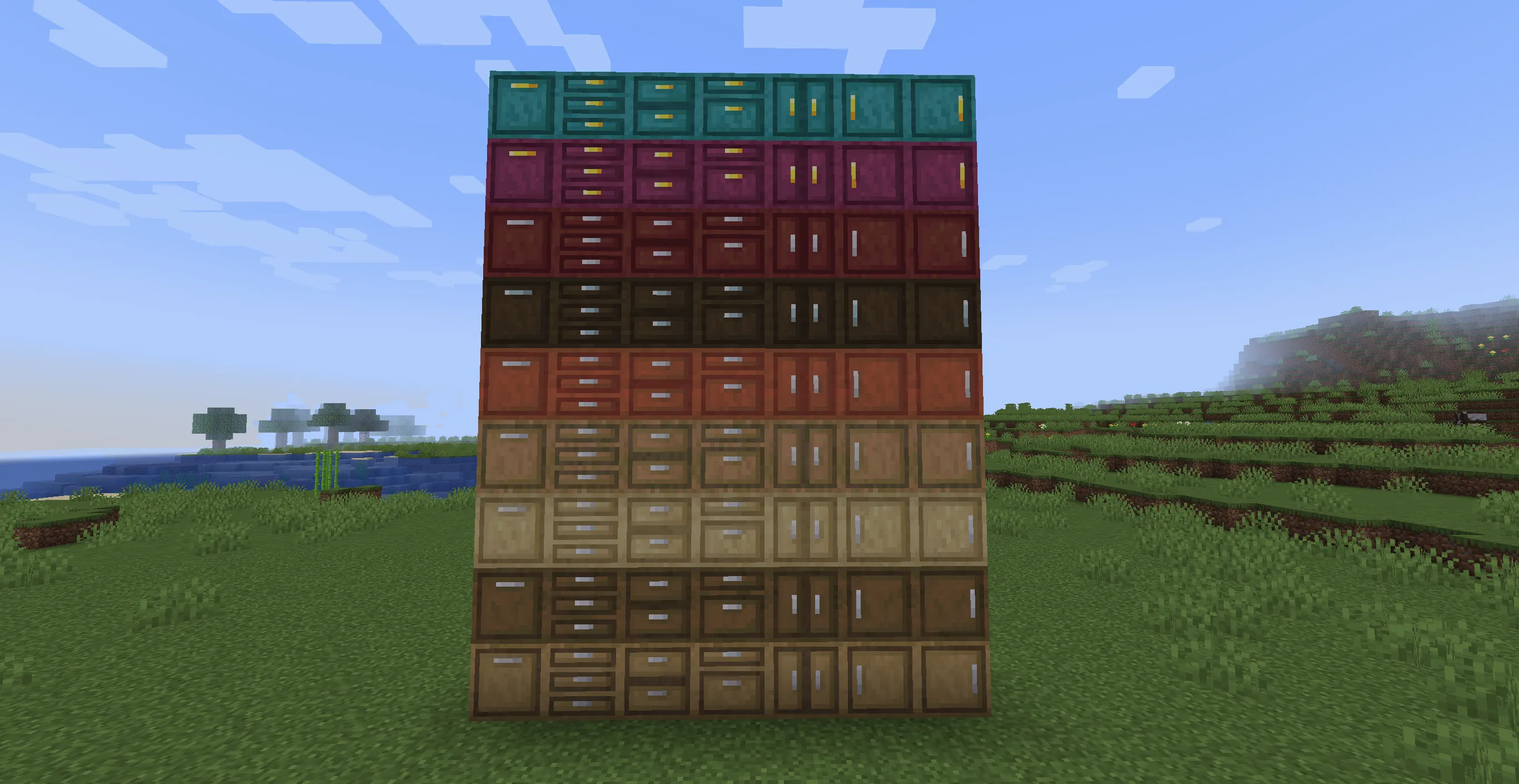 Spryzeen's Barrel-Cabinets (BarrelSaga) — скриншот 6 (Текстуры, Minecraft)