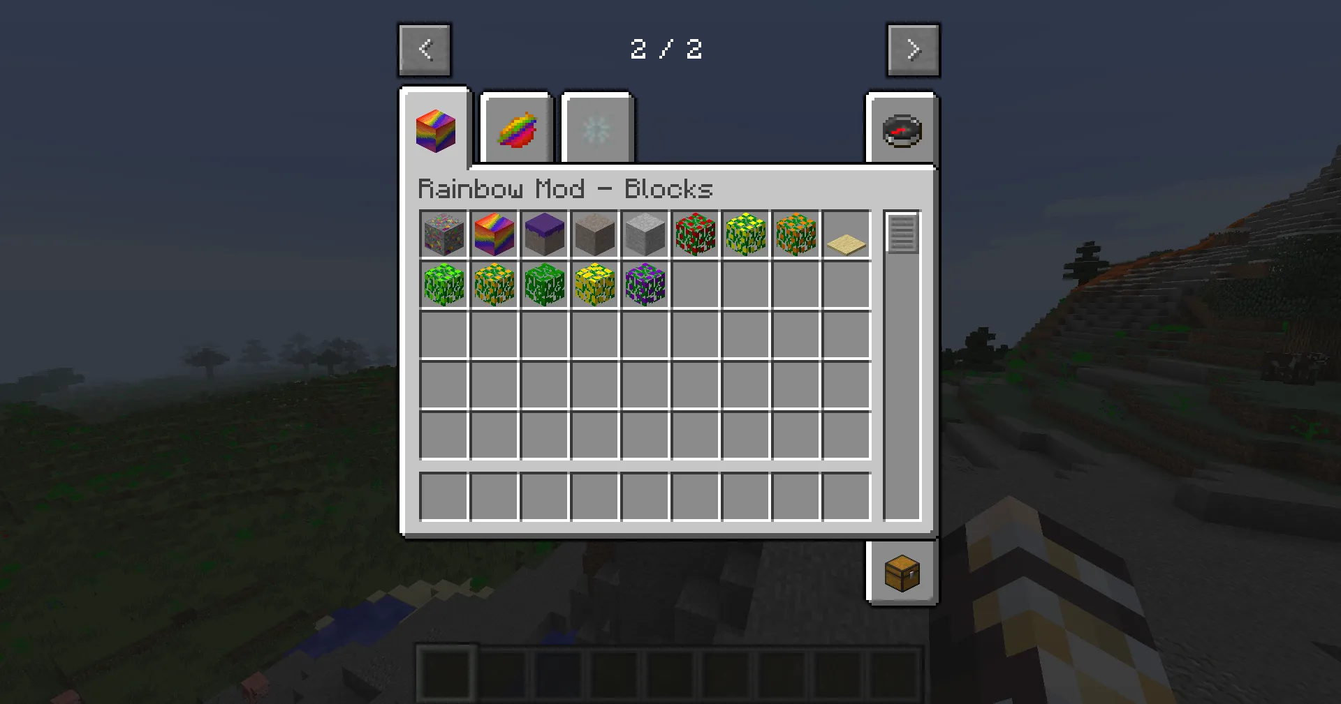 Rainbow Jamuu, Моды, Minecraft