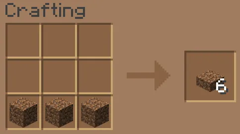 Super Simple Dirt Slabs — скриншот 1 (Текстуры, Minecraft)
