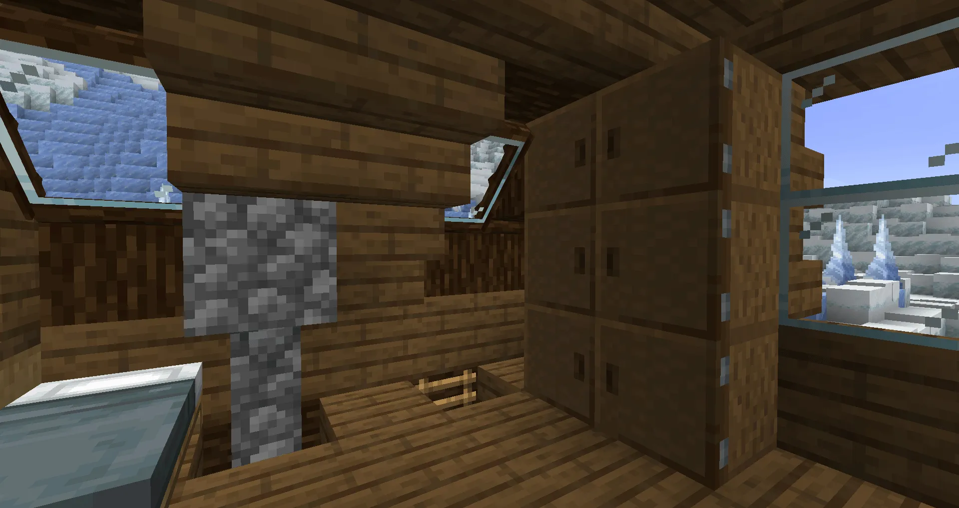 Mountains of Madness - A Terrifying Horror Experiance — скриншот 4 (Модпаки, Minecraft)