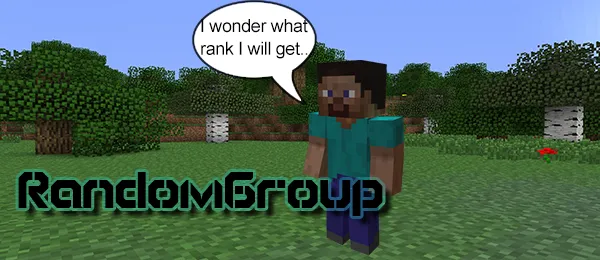RandomGroup — скриншот 1 (Плагины, Minecraft)
