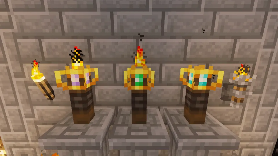 Mandala's Epic Mega Torch + Español — скриншот 1 (Текстуры, Minecraft)