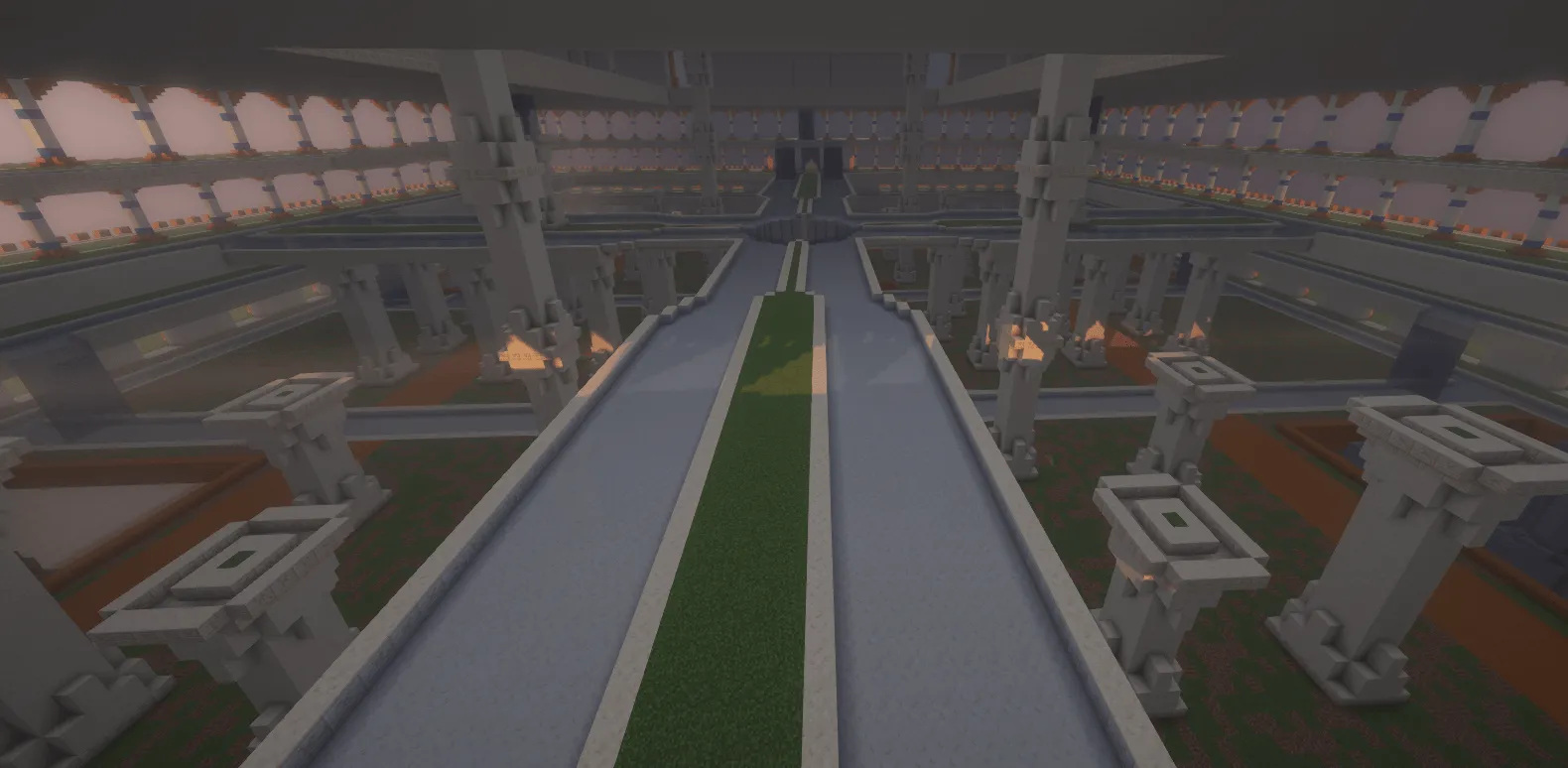 Hanging Gardens of Babylon — скриншот 1 (Карты, Minecraft)