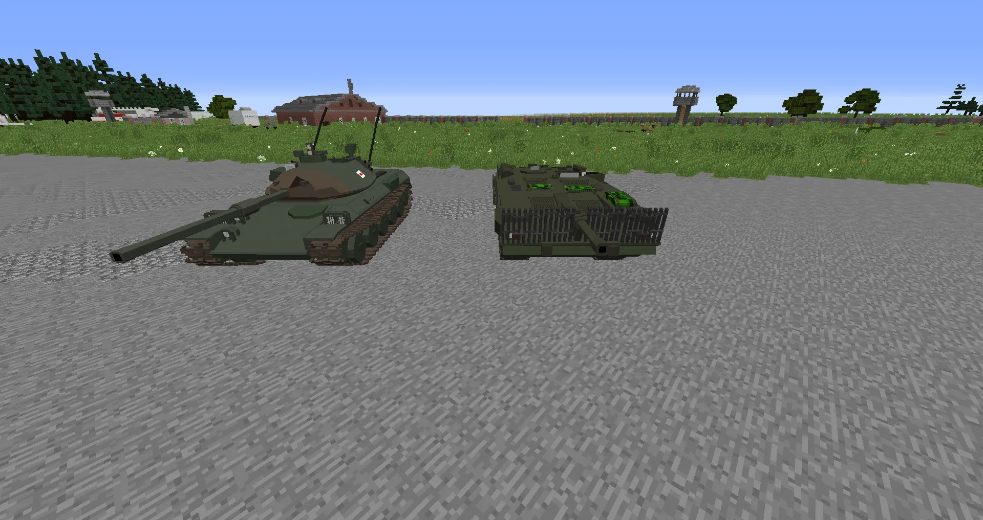 Flans Testers Cold War, Моды, Minecraft